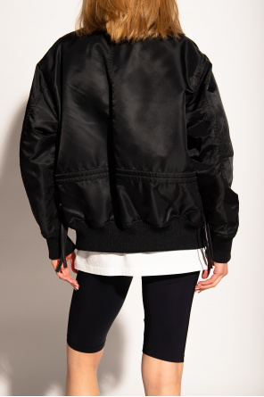 Bomber jacket MM6 Maison Margiela - IetpShops KN - wool-blend